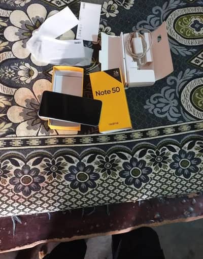 Realme Note 50 Complete All Accessories