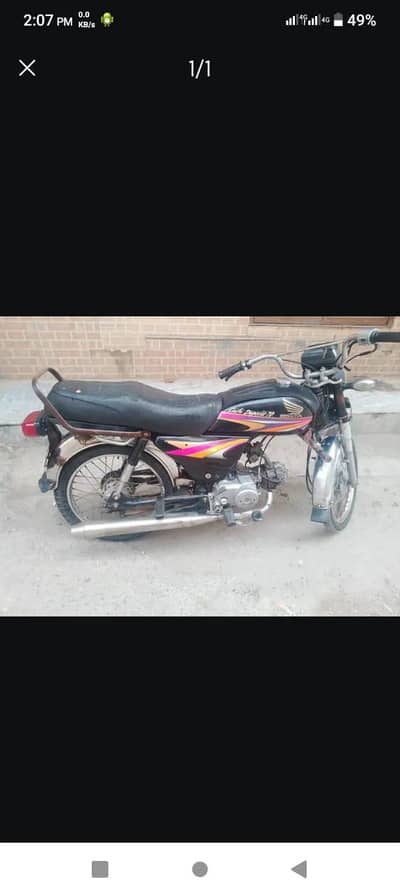 HONDA CD 70 2009 MODEL