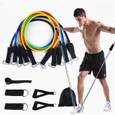 RESISTANCE BANDS - SET HOME WORKOUT
