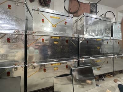 Steel and iron trunk