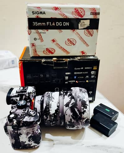 Sony a7aiii with  Sigma 35mm 1.4 dgdn