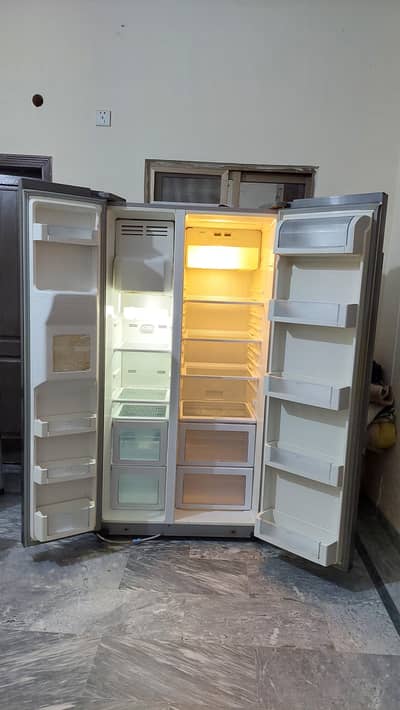 Haier double door fridge