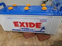 Exide N190 Batterie
