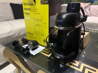 Espresso/ cappuccino coffee machine 3.5 bar  noon east