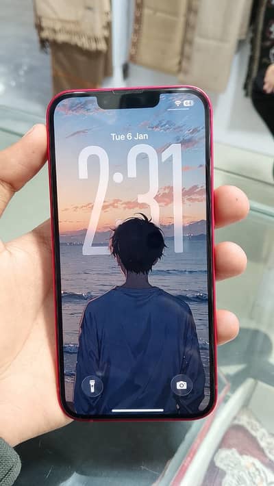 Red colour 10/10 97 health Non pta 4 month sim working