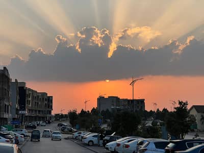 Sector G 8 marla Road 2 plot for sale