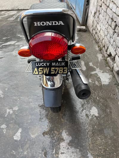 Honda CG125 Black