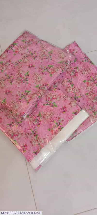 woman's unstitched printed kurti