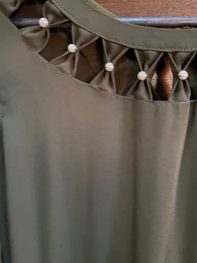 New Double Georgette Long Frock 2pc Free Delivery