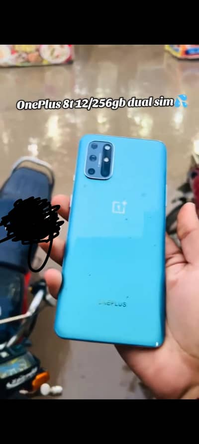 OnePlus 8t 12/256gb dual sim single sim approved