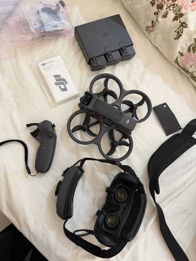 DJI Avata 2 Drone with 3 Batteries – Excellent Condition