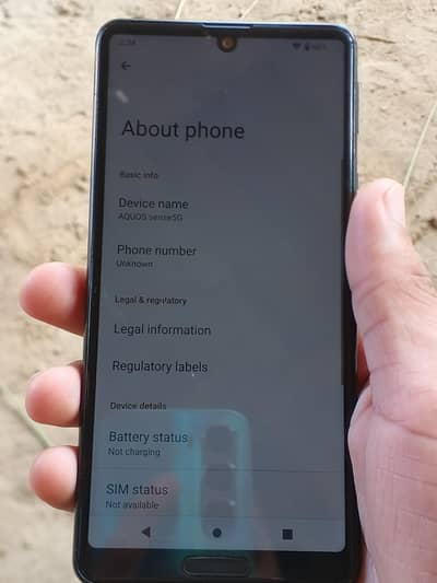 Aquos sense 5g non PTA for sale