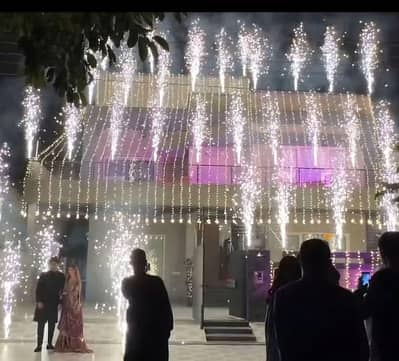 Electric Cold Spark - Electric Hanar For wedding Entry Lahore