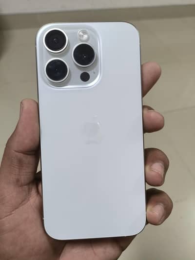 I phone 15 pro . 128gb 100 health water pack non pta for sale