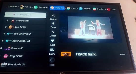 15000+ Live TV channels Life Time