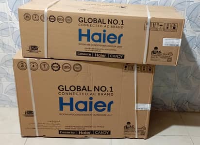 Haier 1.5 ton inverter 19Lf new box pack