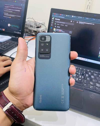 Xiaomi Redmi 10 with Box and Charger