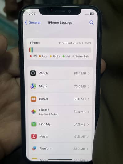 Iphone X 256 PTA registered