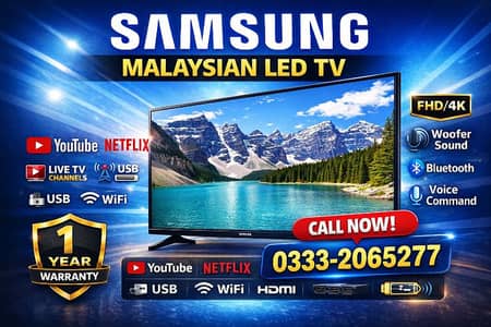 Smart 32" 42 Inch boderless Led Tv Android Wifi Kids