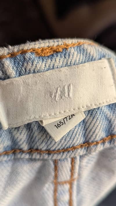 H&M Wide Leg Baggy Jeans (Imported) - Fresh Condition