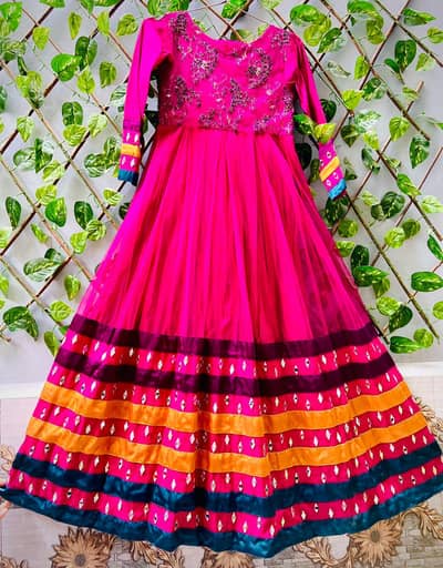 fancy sheesha embroidery dress