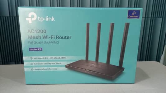 Tp-link AC1200 Mesh Wifi Router Archer C6