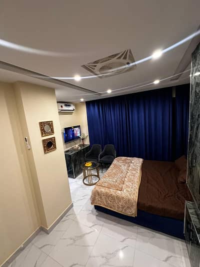 ONE BEDROOM FURNISHED STUDIO APARTMENT FOR RENT IN BAHRIA TOWN LAHORE