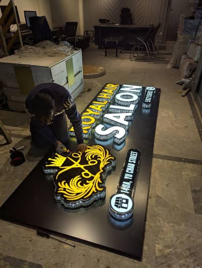 3D Sign Boards, Neon Signs, Backlit Signs, Acrylic Signs, Led Boa