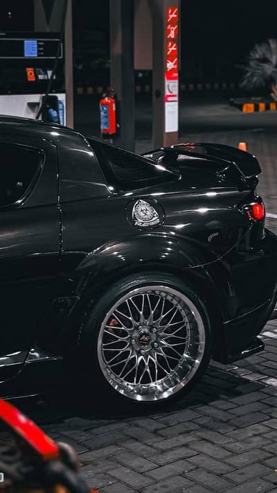 Mazda Rx8 plastic spoiler