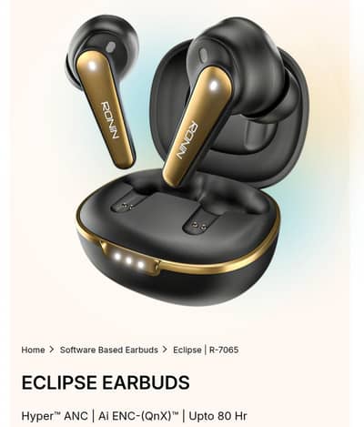 Ronin Eclipse R7065 Earbuds with Mobile Software