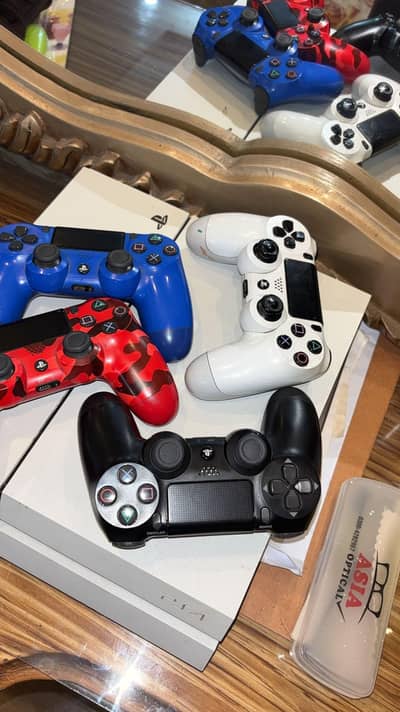 ps4 with 4 controllers price is final no bargain