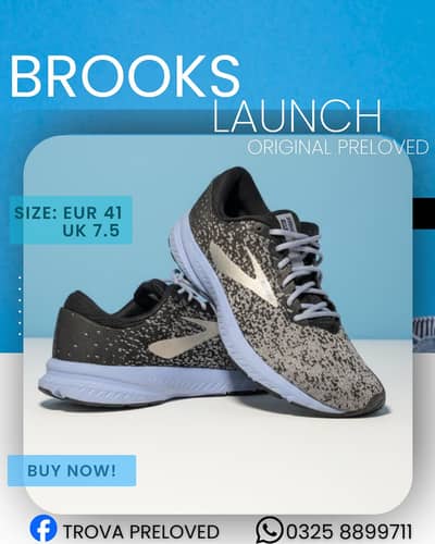 Brooks Launch (preloved)
