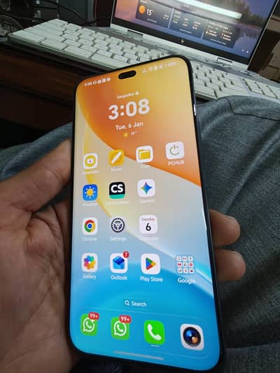 Honor P400 pro 12GB , 512GB black color .