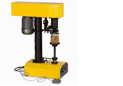 Tin can sealing automatic machine