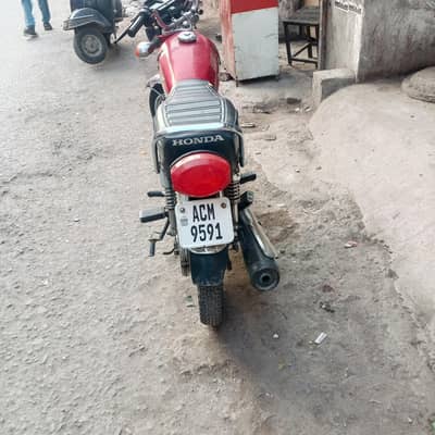 Honda 125C. 21 Model