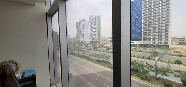550 Square Feet 3rd Floor Ofiice Jinnah Face for Sale Dominion Business Centre 02 Bahria Town Karachi