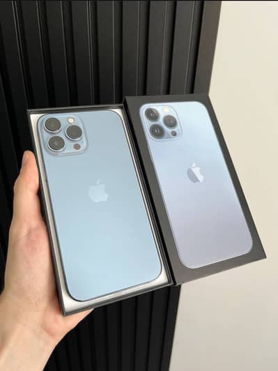 iphone 13 pro max 256Gb FU Non-PTA Serria Blue 96% BH 11 12 14 15 16