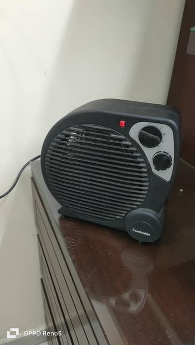 Electric Fan heater Cambridge 2 years warranty