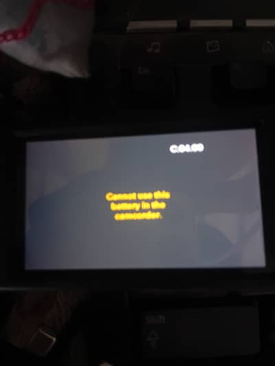 Antiques Sony handcam