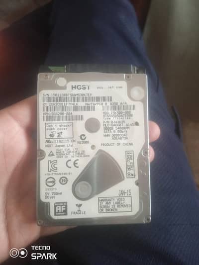 HGST 500gb