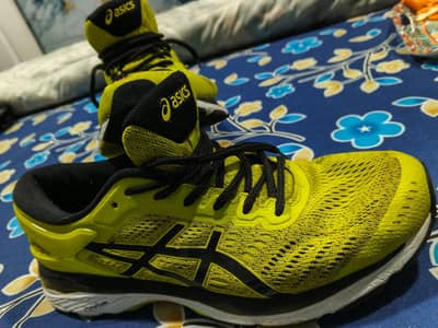 PRELOVED ASICS GEL Kayano 24 Mens Running (T749N) Sulphur Black
