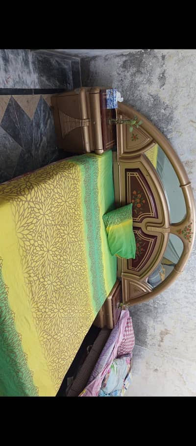 bed with matress for sale faislabad canal road