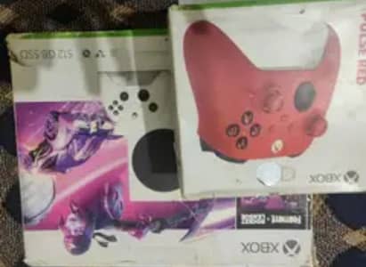 Xbox series s with controller and extra space