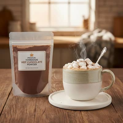 Premium Artisan Hot Chocolate Powder – The Perfect Blend