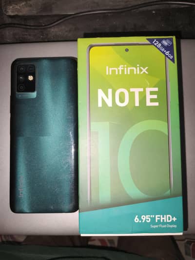 infinix Note 10 6/128 PTA approved