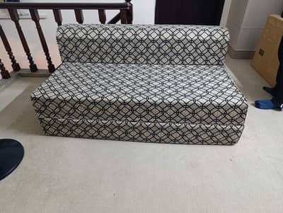 Double sofa cum bed