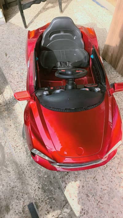 kids car for like a new condition with new batteries 13500