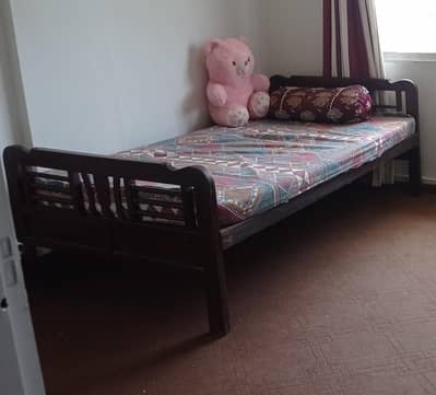 Single Bed with mattress