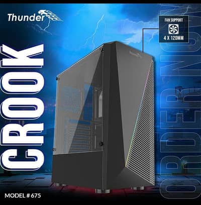 NEW THUNDER CROOK GAMING CASE PREMIUM!!!
