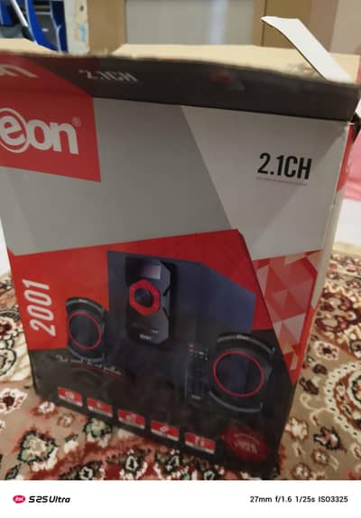 eon company speaker 2.1 model no 2004 for urgent sale 7000